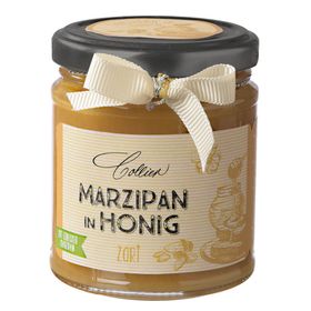 Marzipan in Honig