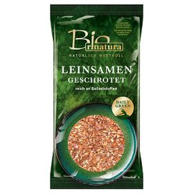 Bio Rinatura Leinsamen, geschrotet Bio