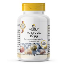 Warnke Vitalstoffe | Molybdän 150µg