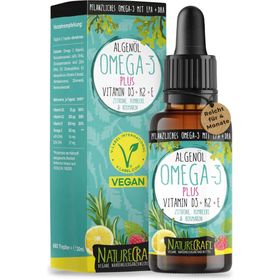 NatureCraft Vegan Algenöl Omega 3 Plus