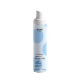 Zero Skin Ceramide Barriere Nachtcreme, regenerierend hydratisierend für normale bis trockene Haut