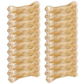 Schecker 12 cm a 60g - Kauknochen mit reiner Naturpansenfüllung - proteinreich