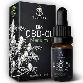 Elbgras Bio CBD Öl 20% - Vollspektrum Hanföl - CBD-Tropfen oder Spray - Cannabisöl - Deutsche Marke