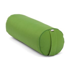 Yoga-Bolster (rund) ECO, Füllung KAPOK Olivgrün