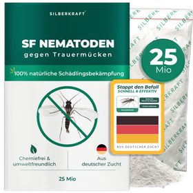 SILBERKRAFT SF Nematoden gegen Trauermücken 25 Mio
