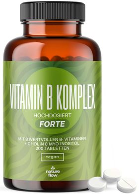 Nature Flow Vitamin B Komplex Tabletten