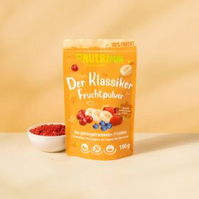 NutriPur gefriergetrocknetes Fruchtpulver, Klassiker