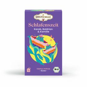 Shoti Maa - Bio Schlafenszeit Tee | Karob, Baldrian & Kamille