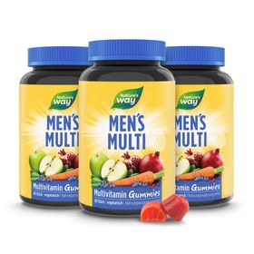 Men’s Multi Gummies I A-Z Multivitamin für Männer I 15 Vitamine & Mineralstoffe I Kirsch- und Ora...