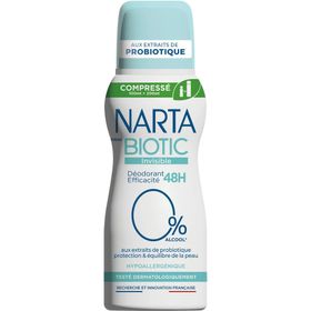Narta - Biotic Deodorant 0% Alkohol Unsichtbar - Hypoallergen