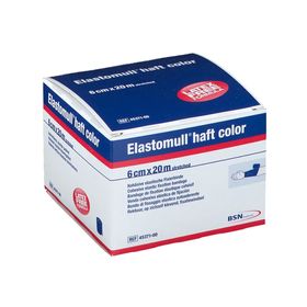 Elastomull® haft color 6 cm x 20 m blau