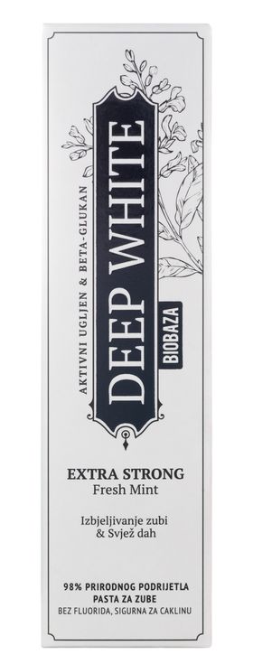 Biobaza Deep White Extra Strong Zahnpasta,