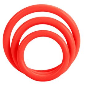Penisringe „Tri-Rings“, 3-er Set | California Exotics