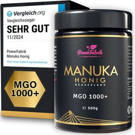 PowerFabrik Manuka Honig MGO 1000+