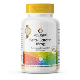 Warnke Vitalstoffe | Beta-Carotin 15mg