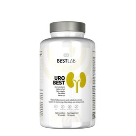 Best Lab Uro Best Nahrungsergänzungsmittel zur Unterstützung der Nieren und Harnwege.