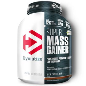DYMATIZE Weight-Gainer Pulver Super Mass Kohlenhydrate Rich Chocolate