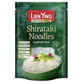 Lien Ying Shirataki Konjac Noodles, Spaghetti-Style, lower carb