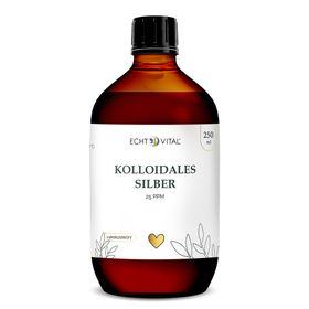 Echt Vital Kolloidales Silber 25 ppm