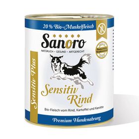 Sanoro - Sensitiv PLUS Rind mit Kartoffel* und Karotte*