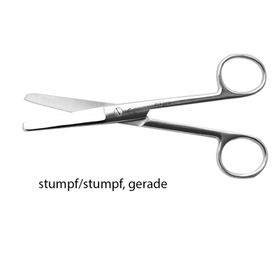 megro chirurgische Schere 14,5 cm gerade stumpf/stumpf