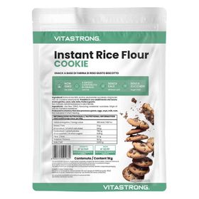 Vitastrong Instant Reismehl Cookie - leicht verdaulich für Frühstück und Fit-Rezepten XL