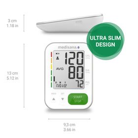 medisana BU 570 Connect Oberarm-Blutdruckmessgerät Weiß