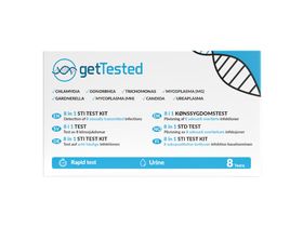 GetTested 8 in 1 STI Test-Kit