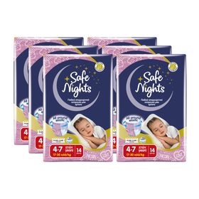 Babylino Safe Nights Girls Pants 4-7 Jahre
