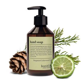 Jean & Len Handseife Bergamot & Cedarwood