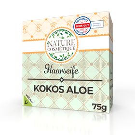 Nature Cosmetique - Festes Shampoo - Kokos Aloe