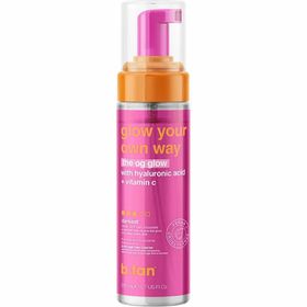 B.tan Glow Your Own Way Selbstbräunungsmousse – Natürliche Bräune
