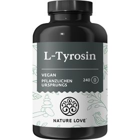 Nature Love L-Tyrosin 240 vegane Kapseln - 1000 mg pro Tagesdosis