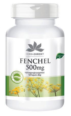 Warnke Vitalstoffe | Fenchel 500mg