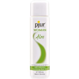 pjur® WOMAN ALOE *Waterbased Personal Lubricant* parabenfreies Gleitgel für Frauen