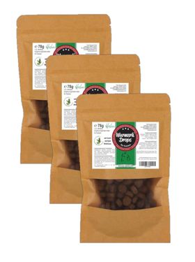 TierGlück Wurmerli® Drops mit Walnuss & Angelikawurzel für Katzen