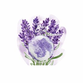 SABOO Schaum Bad Bombe - Lavendel(Floral Edition)