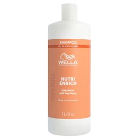 Wella Professionals Care Invigo Nutri Enrich Shampoo 1000 ml für tiefenwirksame Pflege