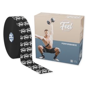 Feel Performance Tape - 5cm x 32m - Schwarz Logo