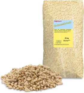 Supravit gehackte Erdnüsse Vogelfutter | fettreiche Erdnusskerne gehackt für Vögel