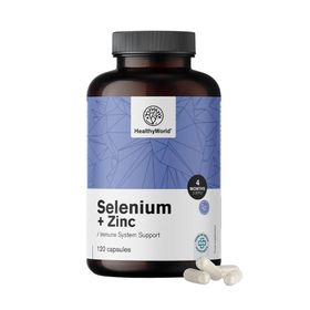 HealthyWorld Selen + Zink zur Stärkung der Immunität