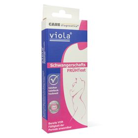 Schwangerschaftsfrühtest Viola® - Bereits vor Fälligkeit der Periode