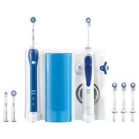 Oral-B - Munddusche "Reinigungssystem Center OxyJet + PRO 2" in Weiß