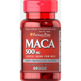 Puritan's Pride Maca 500 mg mit schneller Freisetzung