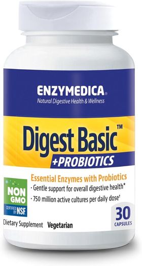 Enzymedica, Digest Basic + Probio, Kapseln