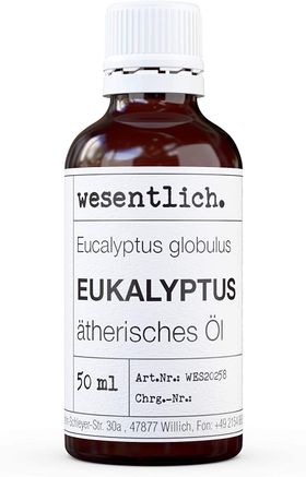Eukalyptusöl - ätherisches Öl von wesentlich.