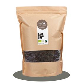 teeverliebt - Earl Grey Bio & Fairtrade loser Schwarztee Großpackung I Klassisch mit Bergamotte