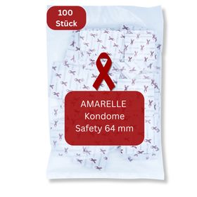 AMARELLE Safety Kondome 64 mm aus Naturlatex