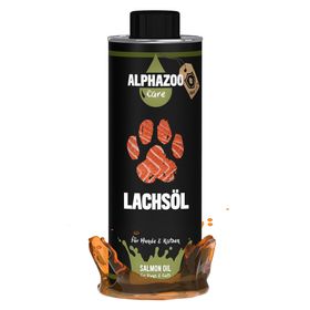ALPHAZOO Premium Lachsöl 500ml I Ausgelistet