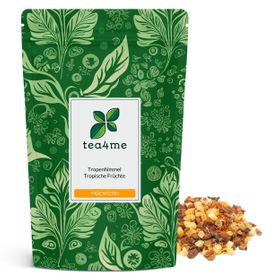 tea4me Tropenhimmel Früchtetee mit Mango-Mandarine-Geschmack